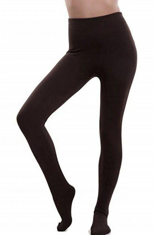 Picture of VIGNONI LADY CAREZZA - Stretch tights in warm soft cotton